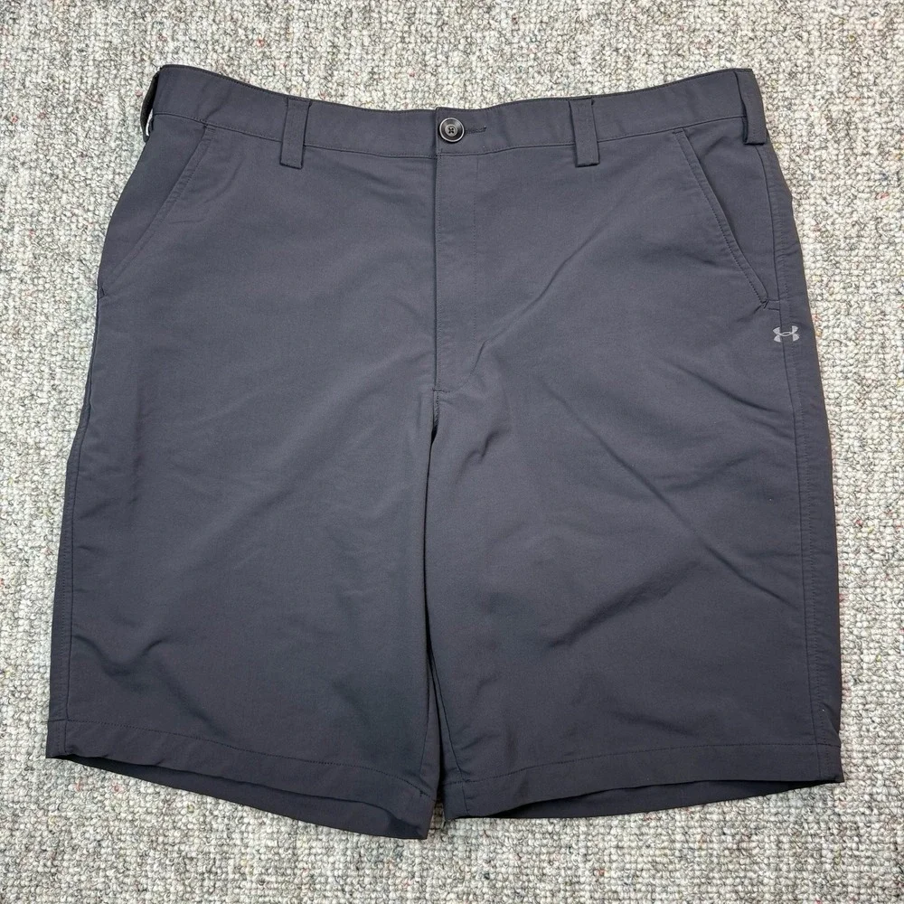 Under Armour Shorts Mens 38 Leaderboard Golf Performance Outdoors Black